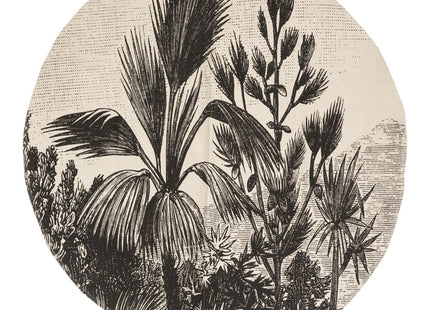 Alfombra decorativa de algodón estampado D90 - 181003