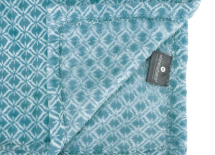 Frazada de franela "Otto" Azul canario 125x150cm - 181018Q