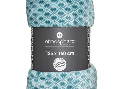 Frazada de franela "Otto" Azul canario 125x150cm - 181018Q