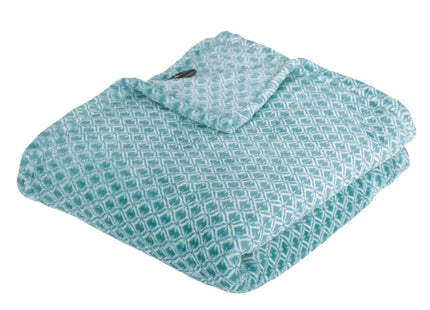 Frazada de franela "Otto" Azul canario 125x150cm - 181018Q