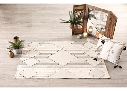 Alfombra "Oasis" de algodón con relieve 120x170 - 181040