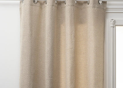 Cortina "Wild" gris 140x260cm - 181086B