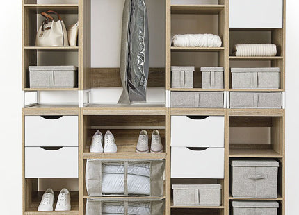 Caja organizador “Orga” 50x31x25cm gris claro -  181253