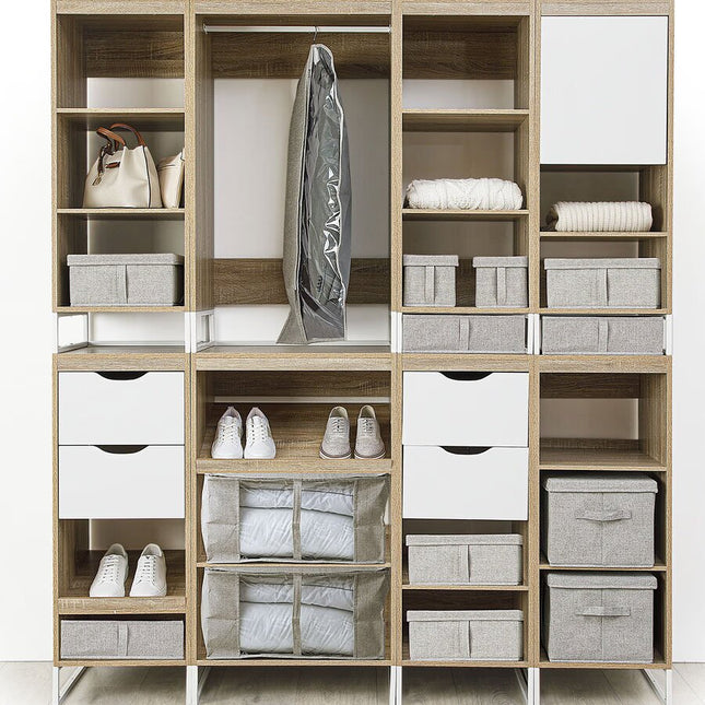 Caja organizador “Orga” 15x31cm gris claro -  181249