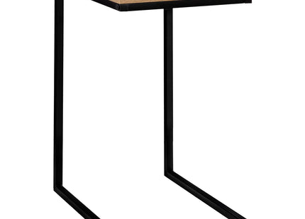 Mesa auxiliar "Aliaj" efecto madera oscura - 181281