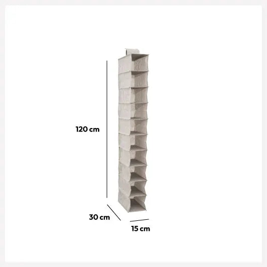 Caja organizador “Orga” 10 compartimentos 120x15cm -  181299