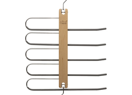 Percha para 5 pantalones que ahorra espacio - 181303