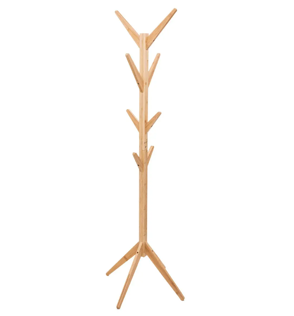 Perchero "árbol" de bambú 8 varillas - 181340