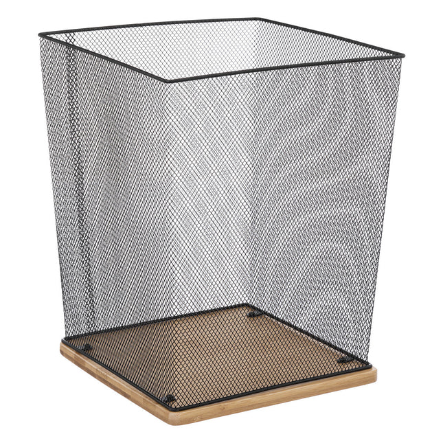 Cesta de oficina en metal y bambú modelo "Havi" - 181356