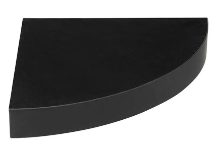 Estante esquinero “Fixy” efecto roble negro - 181396A