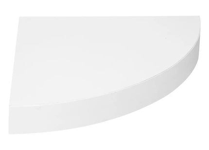 Estante esquinero “Fixy” efecto roble blanco - 181396B