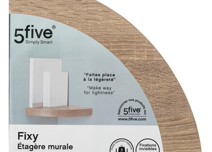 Estante esquinero “Fixy” efecto roble natural - 181396C