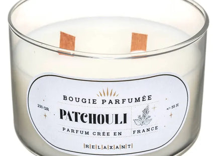 Vela perfumada "Snow"  pacholí, 470gr - 181626A