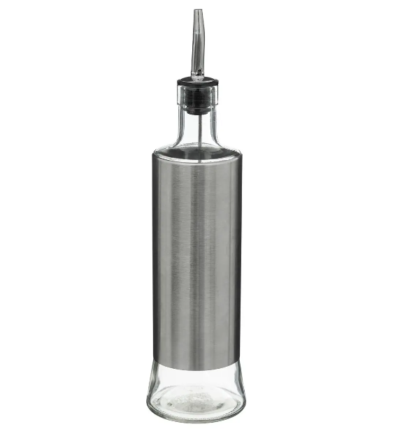 Aceite/vinagre 0,5L en cristal y acero inox - 181822