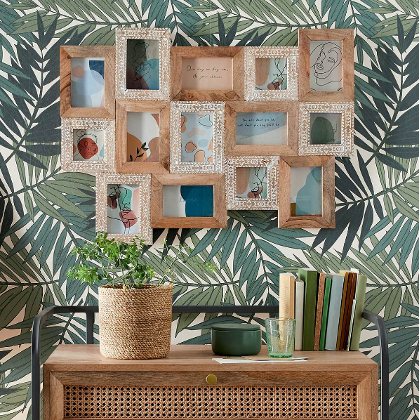 Collage de fotos “Adao” madera tallada 14 fotos - 182144