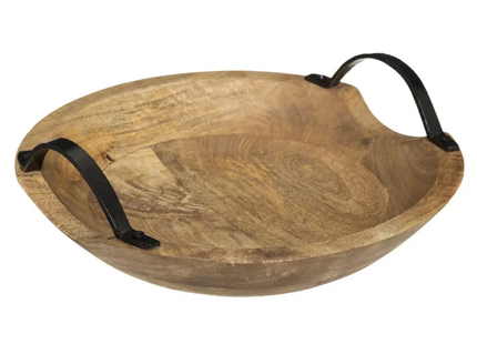 Bandeja de madera de mango D30 - 182263