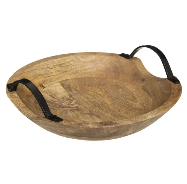 Bandeja de madera de mango D30 - 182263