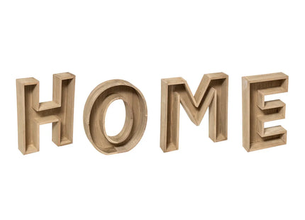 Palabra de madera "Home"  26 cm de alto - 182265