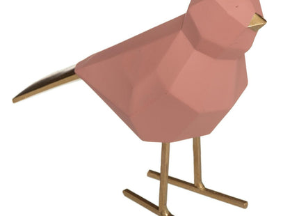 Pájaro de origami en resina A16cm - 182281