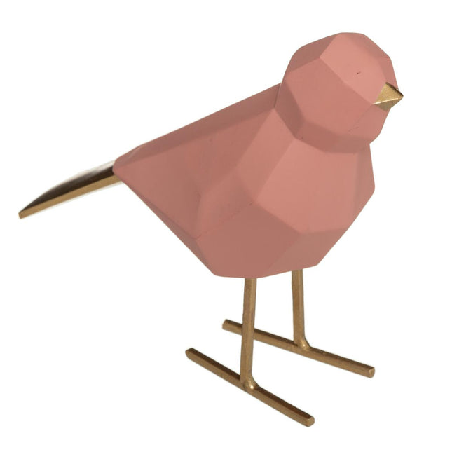 Pájaro de origami en resina A16cm - 182281
