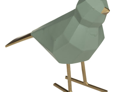 Pájaro de origami en resina A16cm - 182281