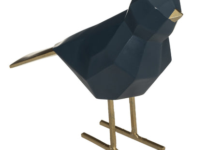 Pájaro de origami en resina A16cm - 182281