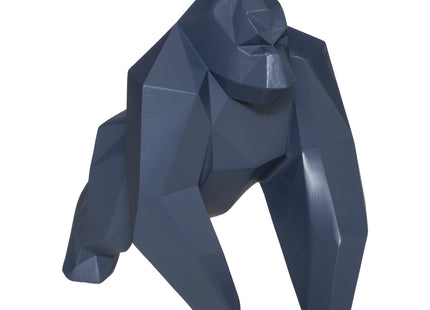 Gorila de origami en resina A19,5cm - 182313