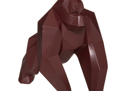 Gorila de origami en resina A19,5cm - 182313