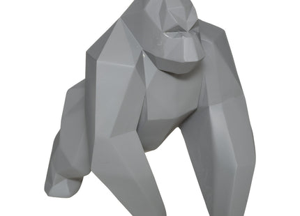 Gorila de origami en resina A19,5cm - 182313