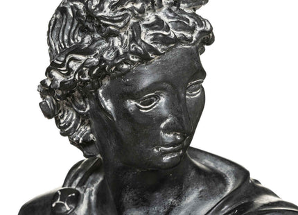 Estatuilla busto de "Apolo" en resina A30cm - 182332