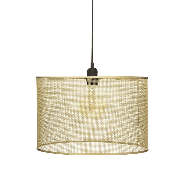Lámpara suspendida "Loft" en metal dorado D38 - 182507