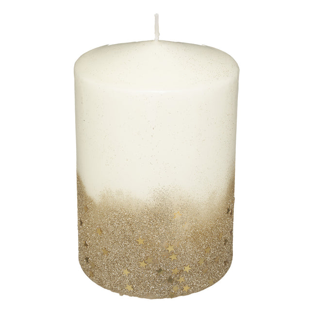 Vela degradado y brillante dorado 10x15cm - 183395OR