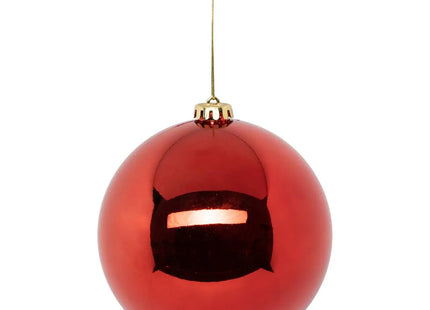 Bola navideña maxi 15cm roja - 184158