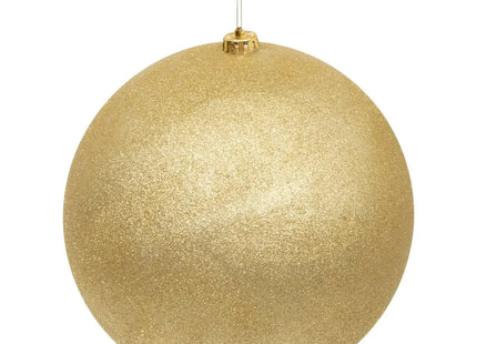 BOLA MAXI 25CM LENTEJUELAS DORADAS