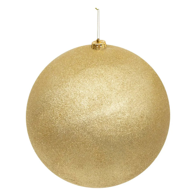 BOLA MAXI 25CM LENTEJUELAS DORADAS