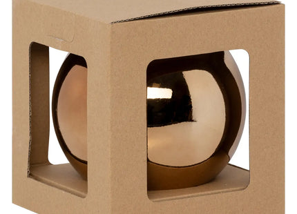 Bola navideña "Maxi" bronce D15cm - 184614