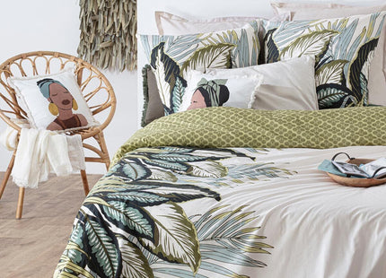 Juego de cama  "Oceania"  de algodón 220x240cm - 185206