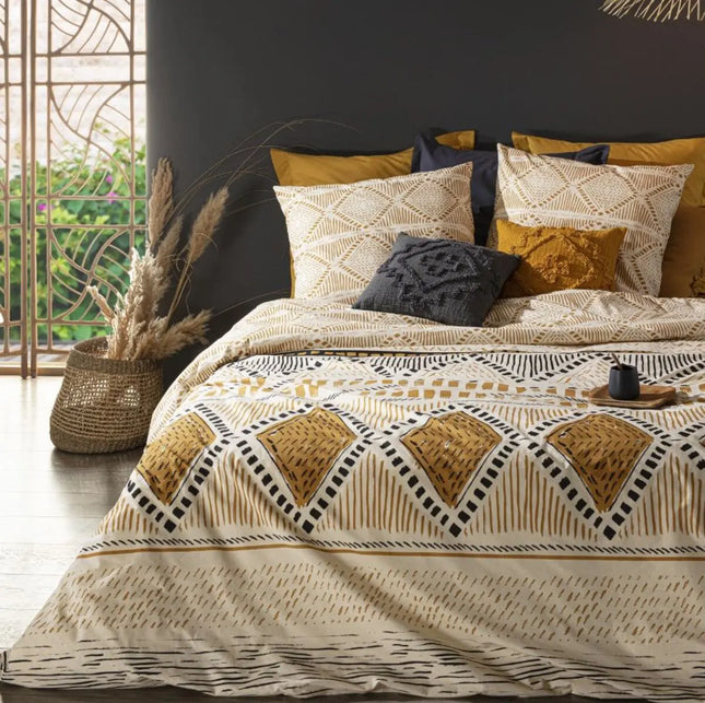 Juego de cama "Rayas Kilim" de algodón  240x260cm - 185221