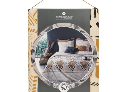 Juego de cama "Rayas Kilim" de algodón  240x260cm - 185221