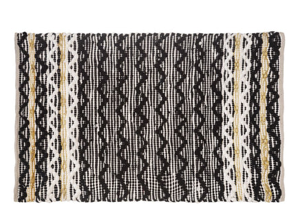 Alfombra decorativa de jersey de algodón jacquard 60x90 - 185259