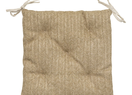 Almohada para silla "Homaa" efecto paja 40x40cm - 185281