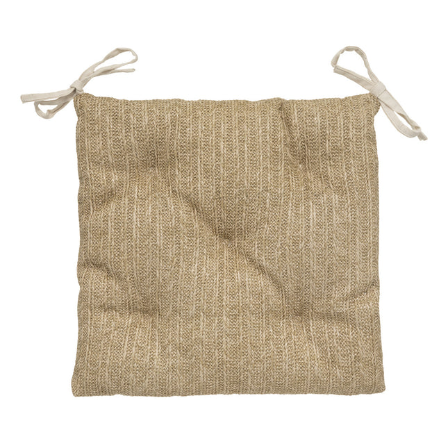 Almohada para silla "Homaa" efecto paja 40x40cm - 185281