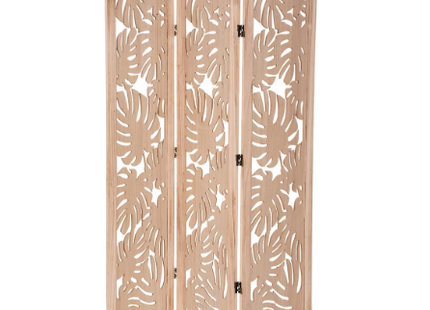 Mampara de cóctel de madera de palma A165cm -  185641