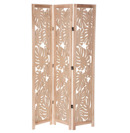 Mampara de cóctel de madera de palma A165cm -  185641