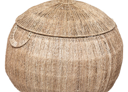 Cesta redonda "Balaya" de yute MM - 185678A