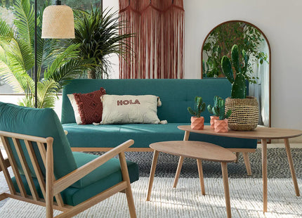 Mesas nido "Mileo" de pino L88/98cm - 185717