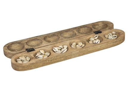 Juego de Madera de Mango "Awalé" 38x7x7cm - 185970