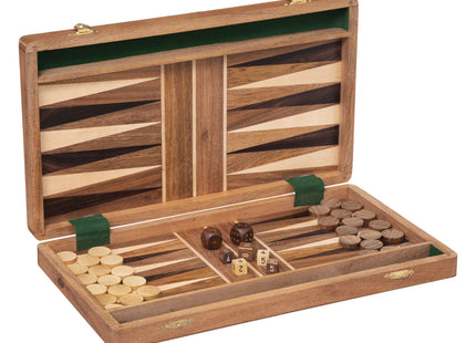 Juego de "backgammon" de madera de acacia 36x41 - 185973