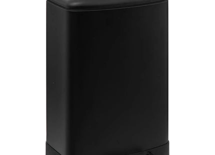 Basurero "Ariane" metálica 50L apertura pedal acero inoxidable - 186155B