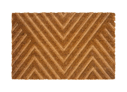 Felpudo coco 38x58 color marrón - 186164